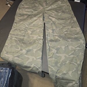 Torrid Green Camouflage Cargo Pants